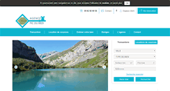 Desktop Screenshot of agence-picdumidi.com